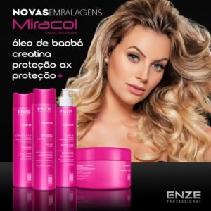 Miracol Enze: Kit Ideal para Cabelos Descoloridos